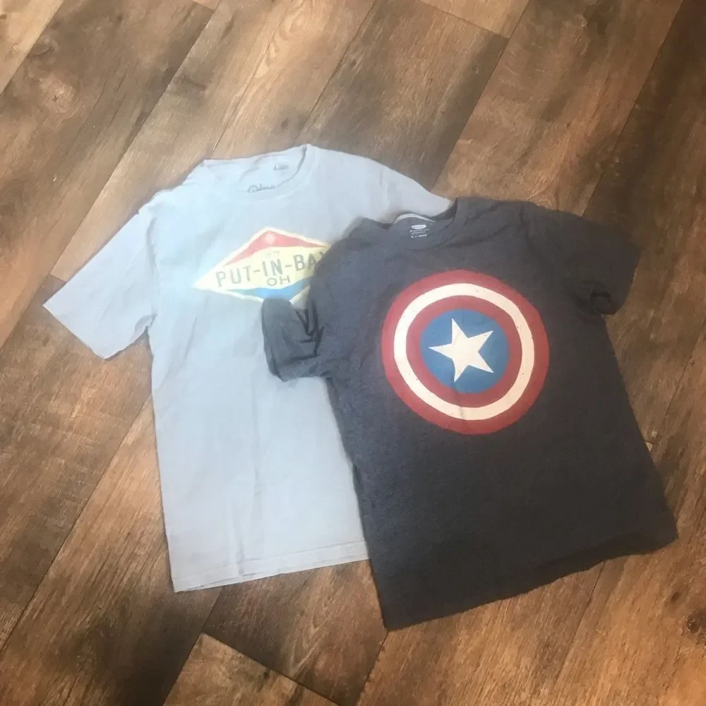 Captain America Old Navy Shirt Size Medium